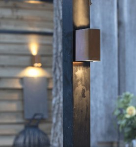 In-Lite Ace Up - Down Corten 12v Wandverlichting A. van Elk BV